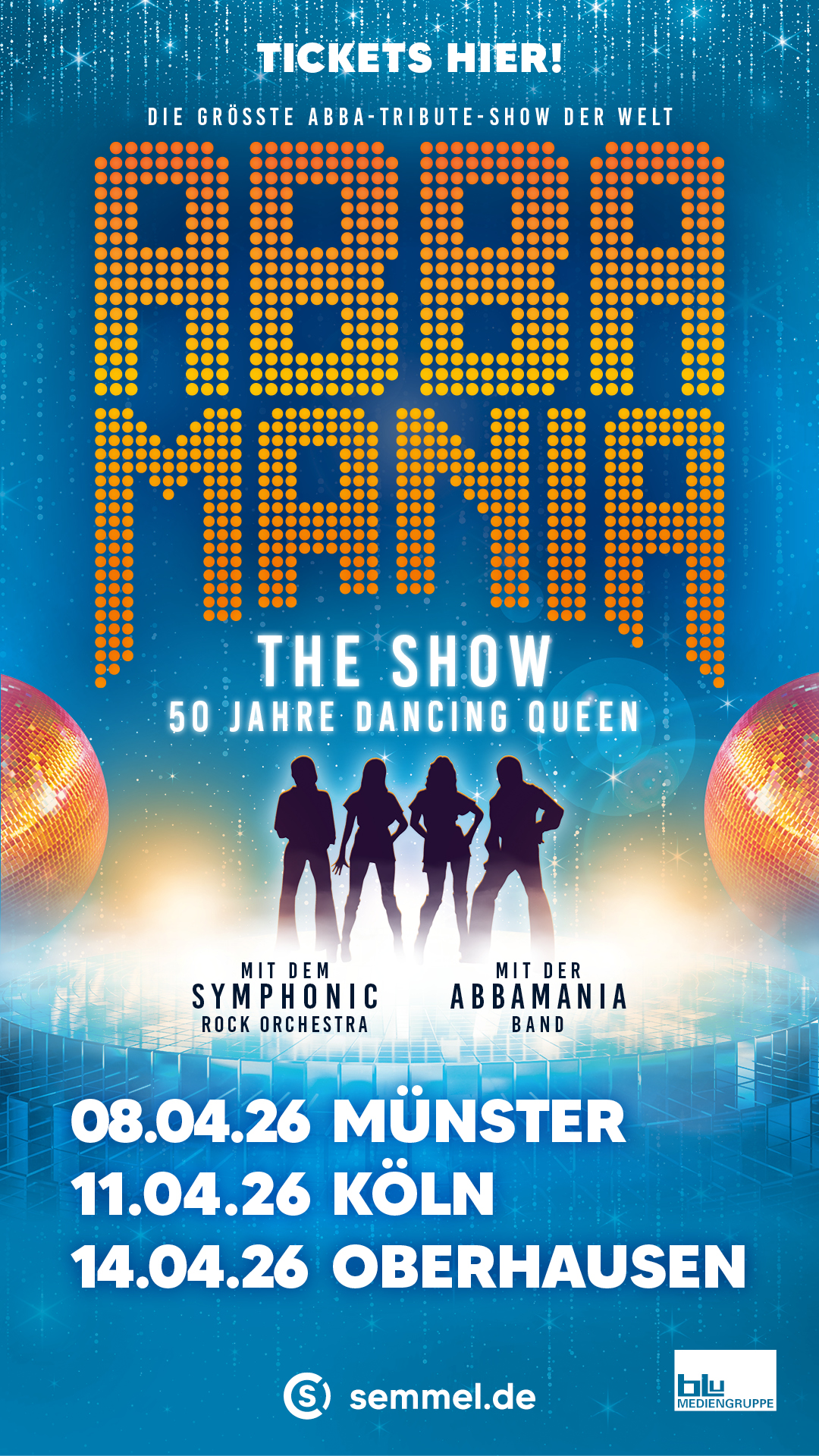 Vorverkauf ist gestartet und Tickets sind bei uns erhältlich