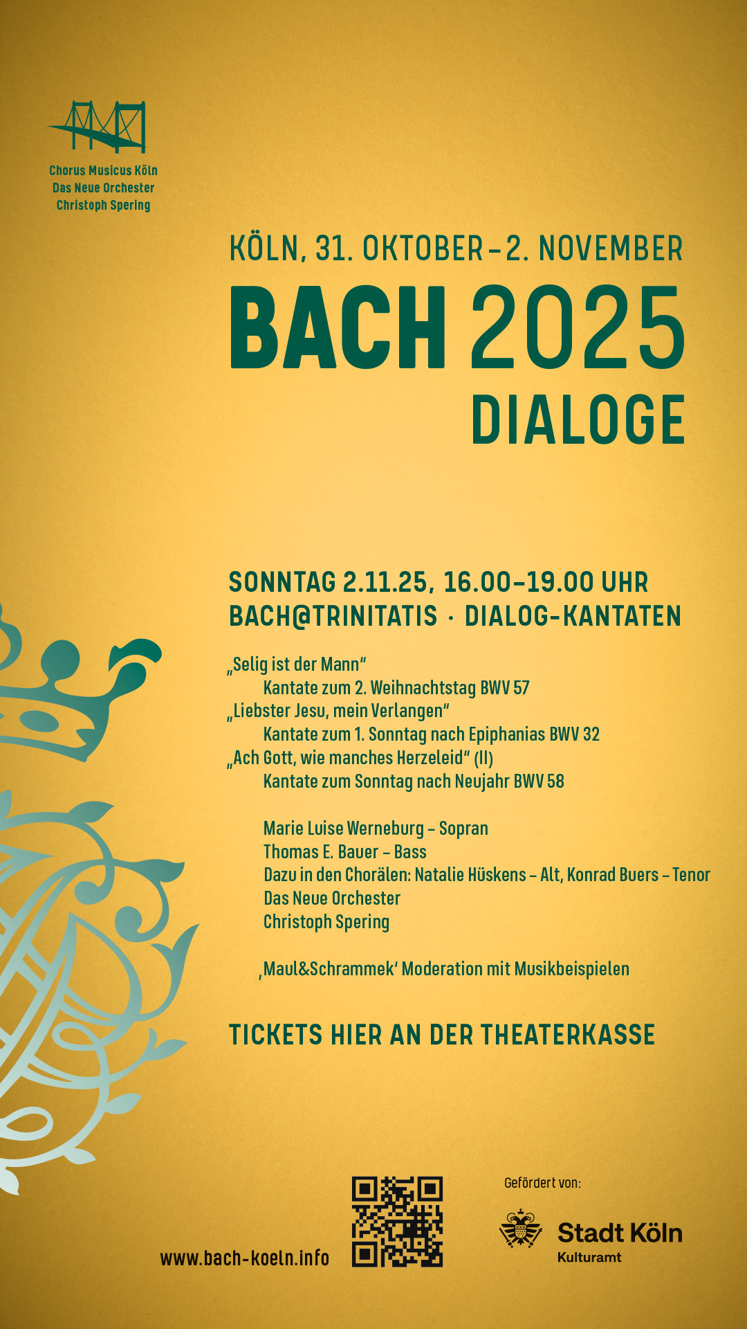 Bach 2025 Dialoge  30.10.-02.11.2025