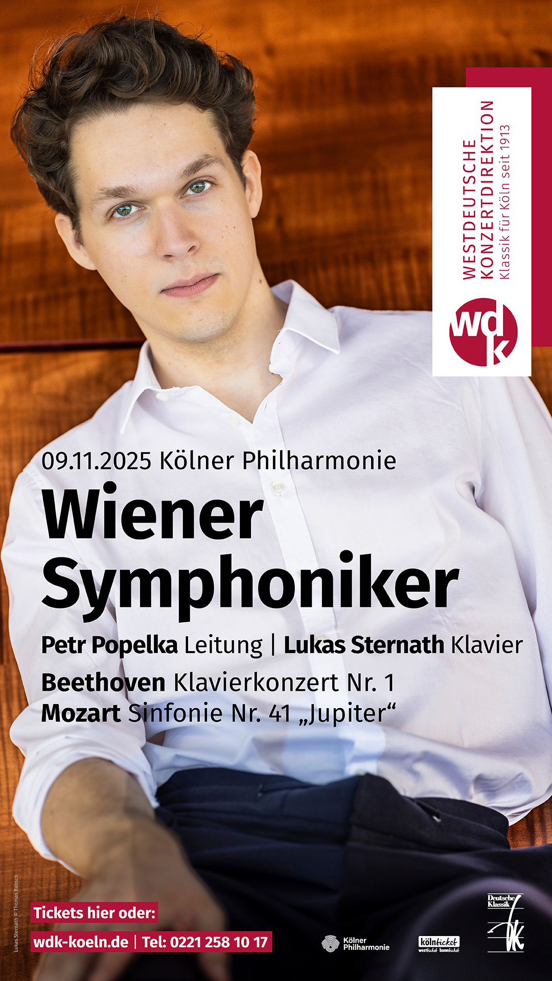 Wiener Symphoniker am 09.11.2025 in der Philharmonie Köln