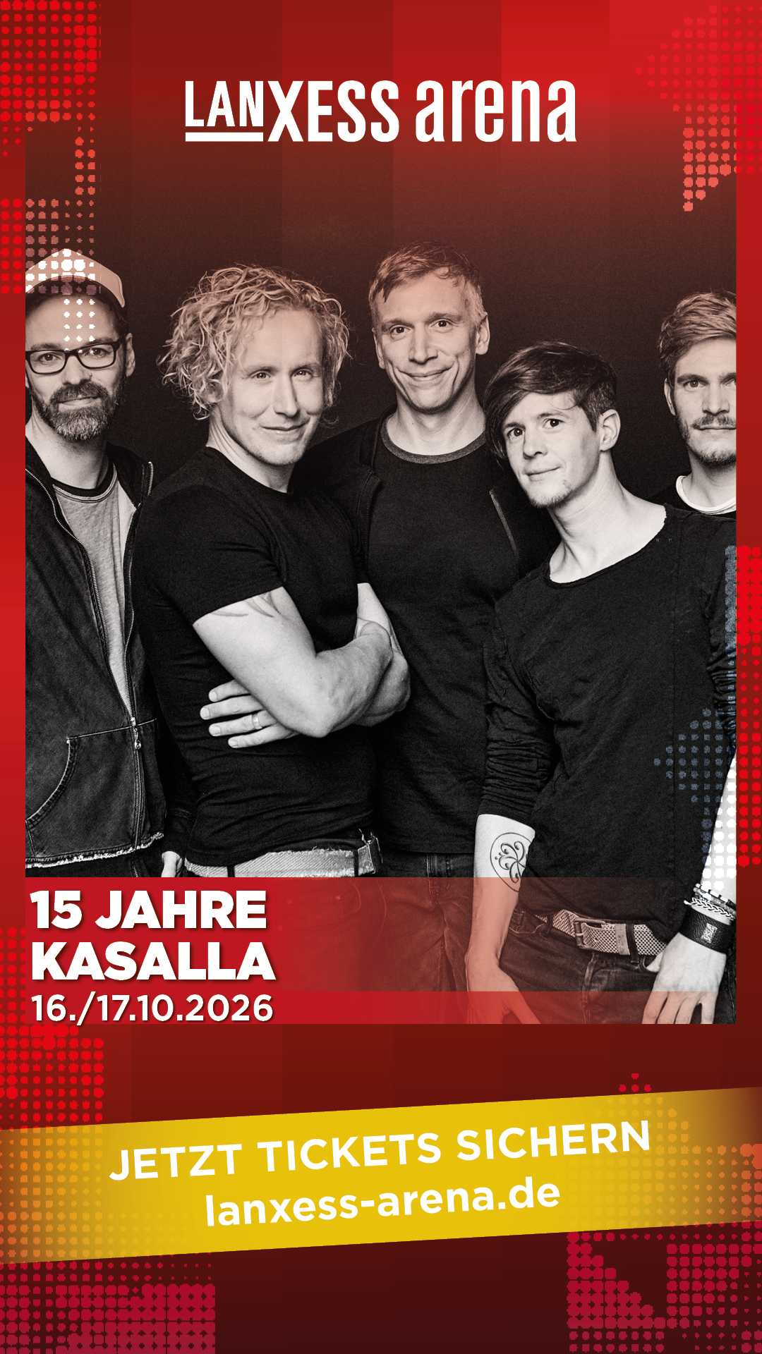 Kasalla Tickets bei uns erhältlich!