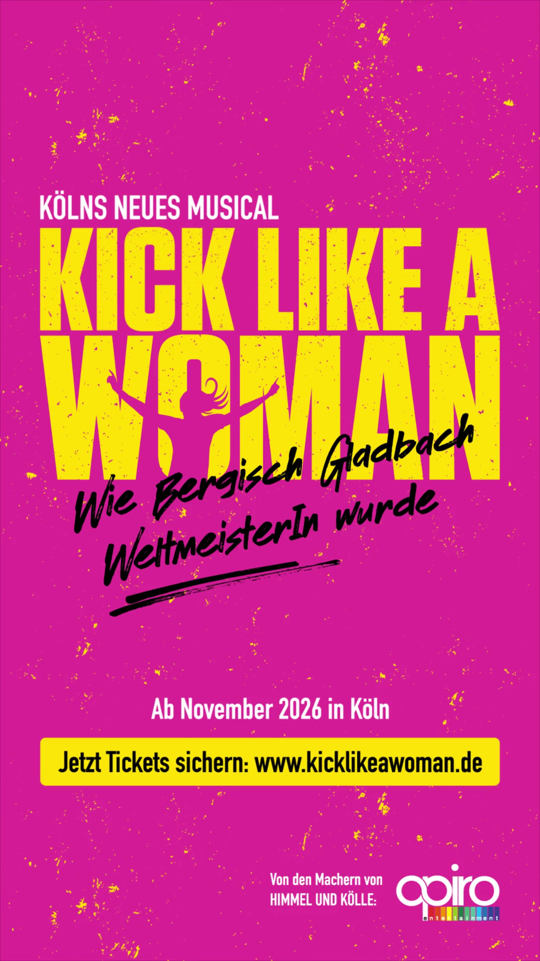 Stand up vor Weltmeisterin